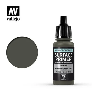 Vallejo Paint 17ml Bottle Russian Green 4BO Surface Primer