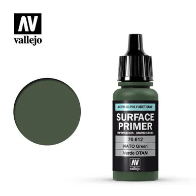 Vallejo Paint 17ml Bottle NATO Green Surface Primer