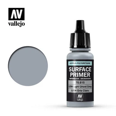 Vallejo Paint 17ml Bottle USN Light Ghost Grey Surface Primer