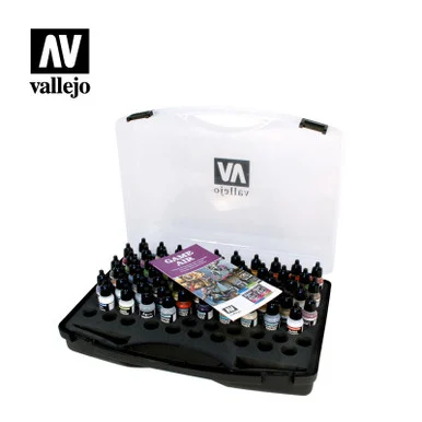 Vallejo Paint Game Air Paint Set in Plastic Storage Case (60 Colors)