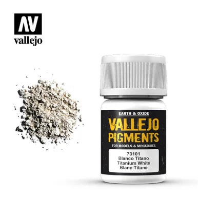 Vallejo 30ml Bottle Titanium White Pigment Powder