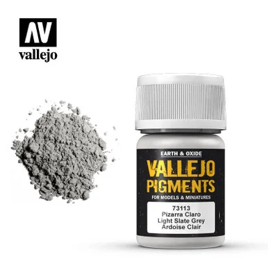 Vallejo 30ml Bottle Light Slate Grey Pigment Powder
