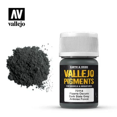 Vallejo 30ml Bottle Dark Slate Grey Pigment Powder