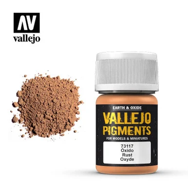 Vallejo 30ml Bottle Rust Pigment Powder