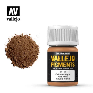 Vallejo 30ml Bottle Old Rust Pigment Powder