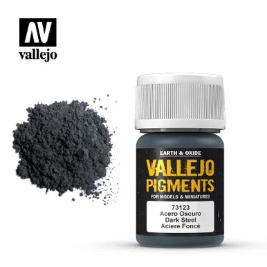 Vallejo 30ml Bottle Dark Steel Pigment Powder