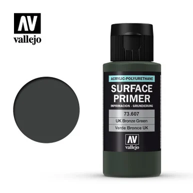 Vallejo Paint 60ml Bottle UK Bronze Green Surface Primer