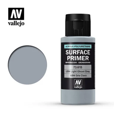 Vallejo Paint 60ml Bottle USN Light Ghost Grey Surface Primer