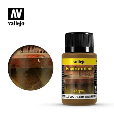 Vallejo 40ml Bottle Rainmarks Weathering Effect
