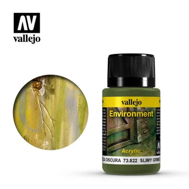 Vallejo 40ml Bottle Slimy Grime Dark Weathering Effect