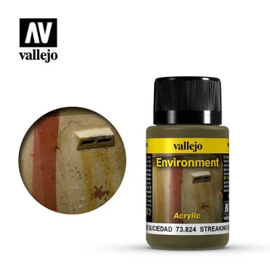 Vallejo 40ml Bottle Streaking Grime Weathering Effect