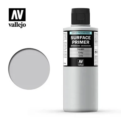 Vallejo Paint 200ml Bottle Grey Surface Primer