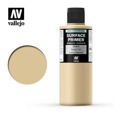 Vallejo Paint 200ml Bottle Desert Tan Surface Primer