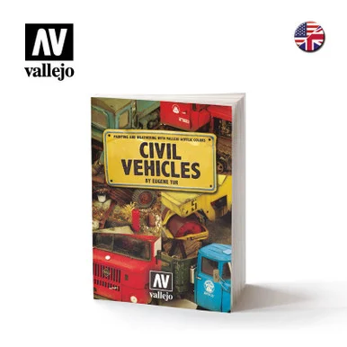 Vallejo Civil Vehicles Painting & Weathering with Vallejo Acrylic Colors Book