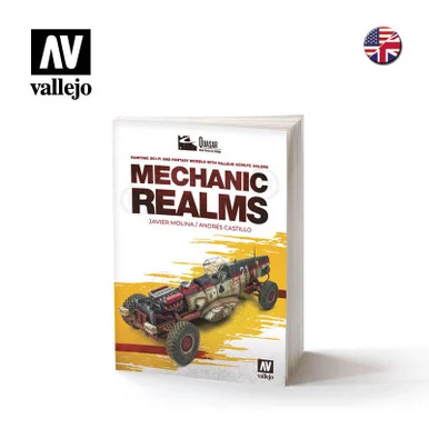 Vallejo Quasar Mechanic Realms Painting Sci-Fi & Fantasy Models w/Acrylics Book