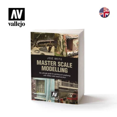 Vallejo Master Scale Modelling The Ultimate Guide to Painting & Weathering w/Vallejo Water Based Acrylics Book