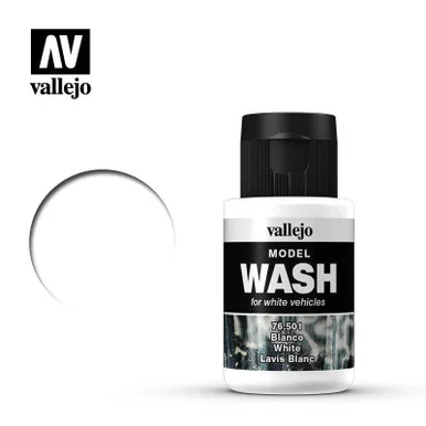 Vallejo Paint 35ml Bottle White Model Wash