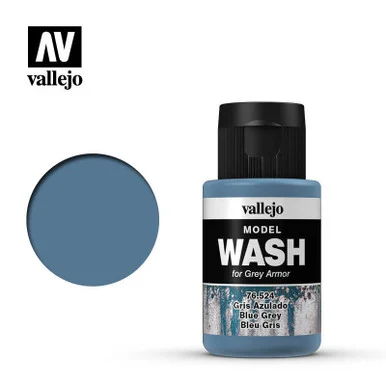 Vallejo Paint 35ml Bottle Blue Grey Model Wash