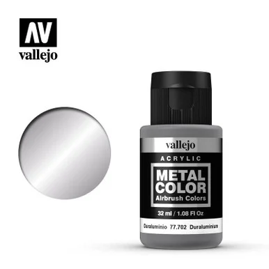 Vallejo Paint 32ml Bottle Duraluminum Metal Color