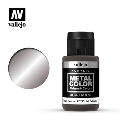 Vallejo Paint 32ml Bottle Jet Exhaust Metal Color