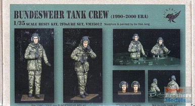 VLKVM35012 1:35 Valkyrie Models - Bundeswehr Tank Crew 1990-2000 Era (2 Figure Set)