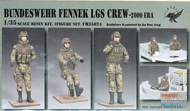 VLKVM35024 1:35 Valkyrie Models - Bundeswehr Fennek LGS Crew 2000-Era (3 figures)