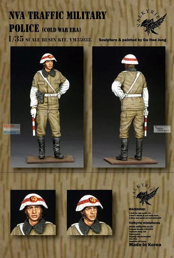 VLKVM35033 1:35 Valkyrie Models - NVA Traffic Military Police Figure [Cold War Era]