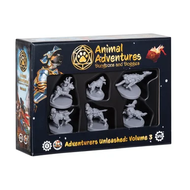 Steamforged Games SFAADD-003 Animal Adventures: Tales of Dungeons and Doggies Volume 3