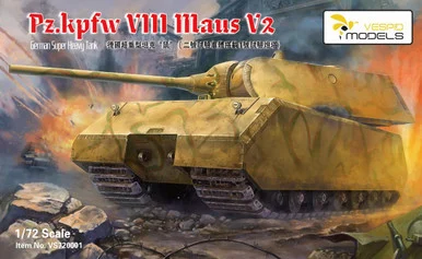 1/72 Vespid German Sd.Kfz VIII MAUS V2 Heavy Tank