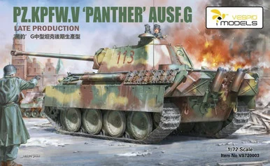 1/72 Vespid Pz.Kpfw.V Panther Ausf.G Late Production