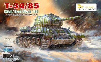 1/72 Vespid T-34/85 Medium Tank Mod.1944 Plant 183