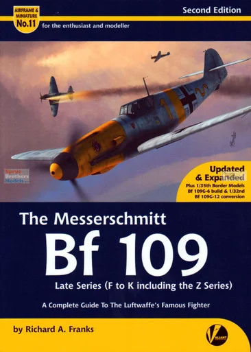 VWPAM011V2 Valiant Wings Publishing Airframe & Miniature No.11 - The Messerschmitt Bf 109 Late Series (F to K including the Z series) [Second Edition]