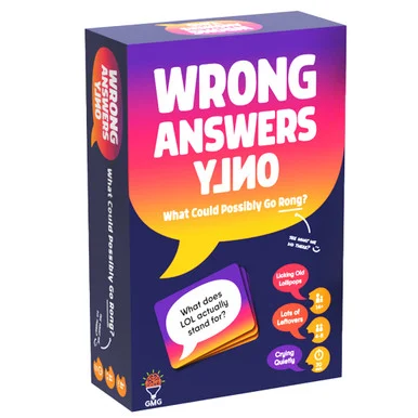 WRONG ANSWERS ONLY - Gray Matter Games
