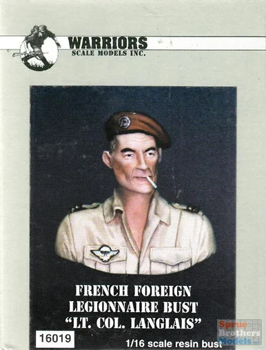 WAR16019 1:16 Warriors Bust - French Foreign Legionnaire Bust