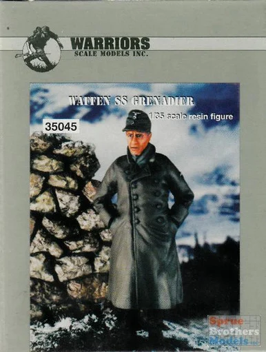 WAR35045 1:35 Warriors Waffen SS Grenadier Figure Set