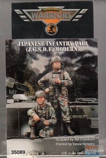 WAR35089 1:35 Warriors Japanese Infantry Pair Figure Set