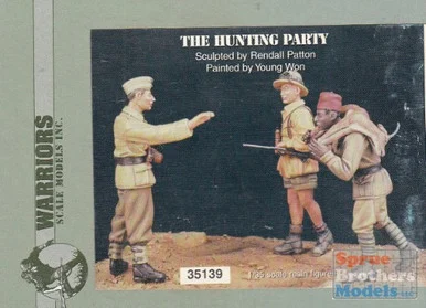 WAR35139 1:35 Warriors The Hunting Party Figure Set