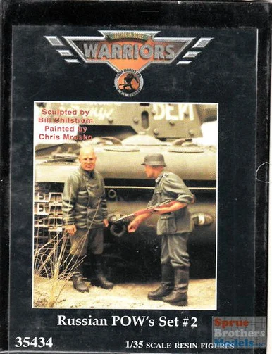 WAR35434 1:35 Warriors Russian POW's Set #2 Figure Set