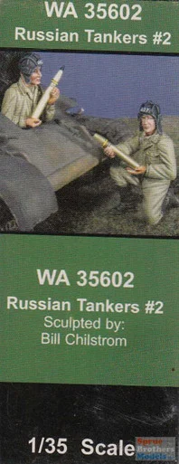 WAR35602 1:35 Warriors Russian Tankers #2 Figure Set