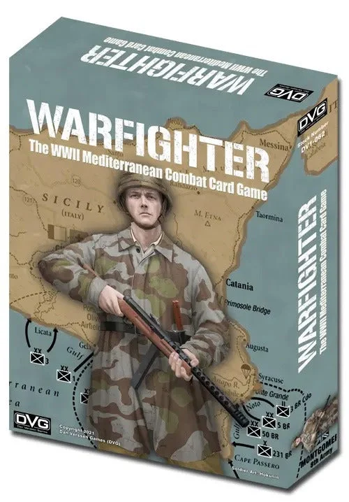 Dan Verssen Games Warfighter WWII: Mediterranean Combat Card Game