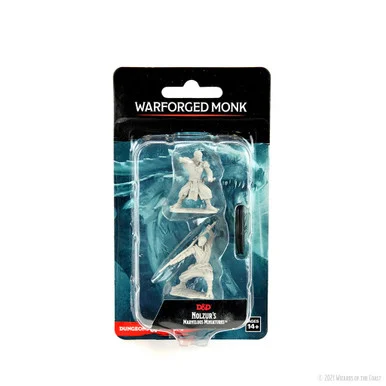 Wizkids 90234 Dungeons & Dragons: Nolzur`s Marvelous Unpainted Miniatures: Warforged Monk
