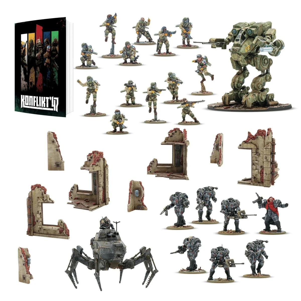 Konflikt '47 Starter Set (English) - Warlord Games