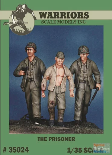 WARN35024 1:35 Warriors Scale Models Figure Set: The Prisoner