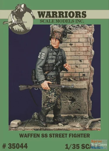WARN35044 1:35 Warriors Scale Models Figure: Waffen SS Street Fighter
