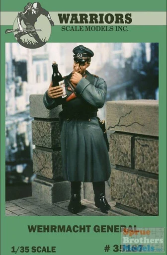WARN35187 1:35 Warriors Scale Models Figure: Wehrmacht General