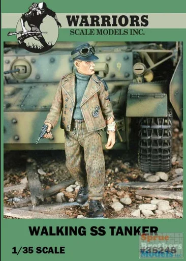 WARN35248 1:35 Warriors Scale Models Figure: Walking SS Tanker