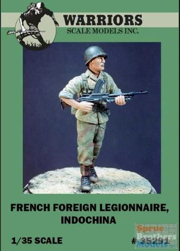 WARN35291 1:35 Warriors Scale Models Figure: French Foreign Legionnaire Indochina