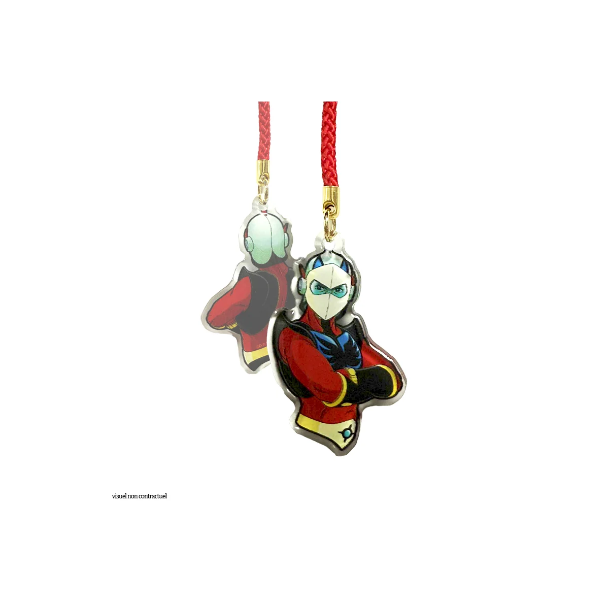 Grendizer Acrylic Charm Series 1 Actarus Bust 5cm - WE ARE TOKYO