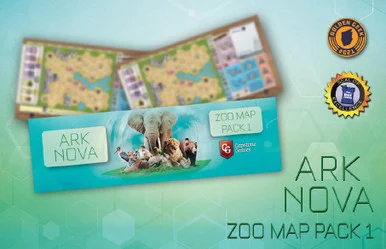 Ark Nova: Zoo Map Pack 1 - Capstone Games
