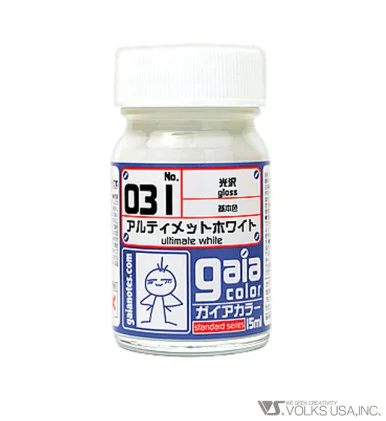 Gaia Base Color 031 Gloss Ultimate White - 15ml